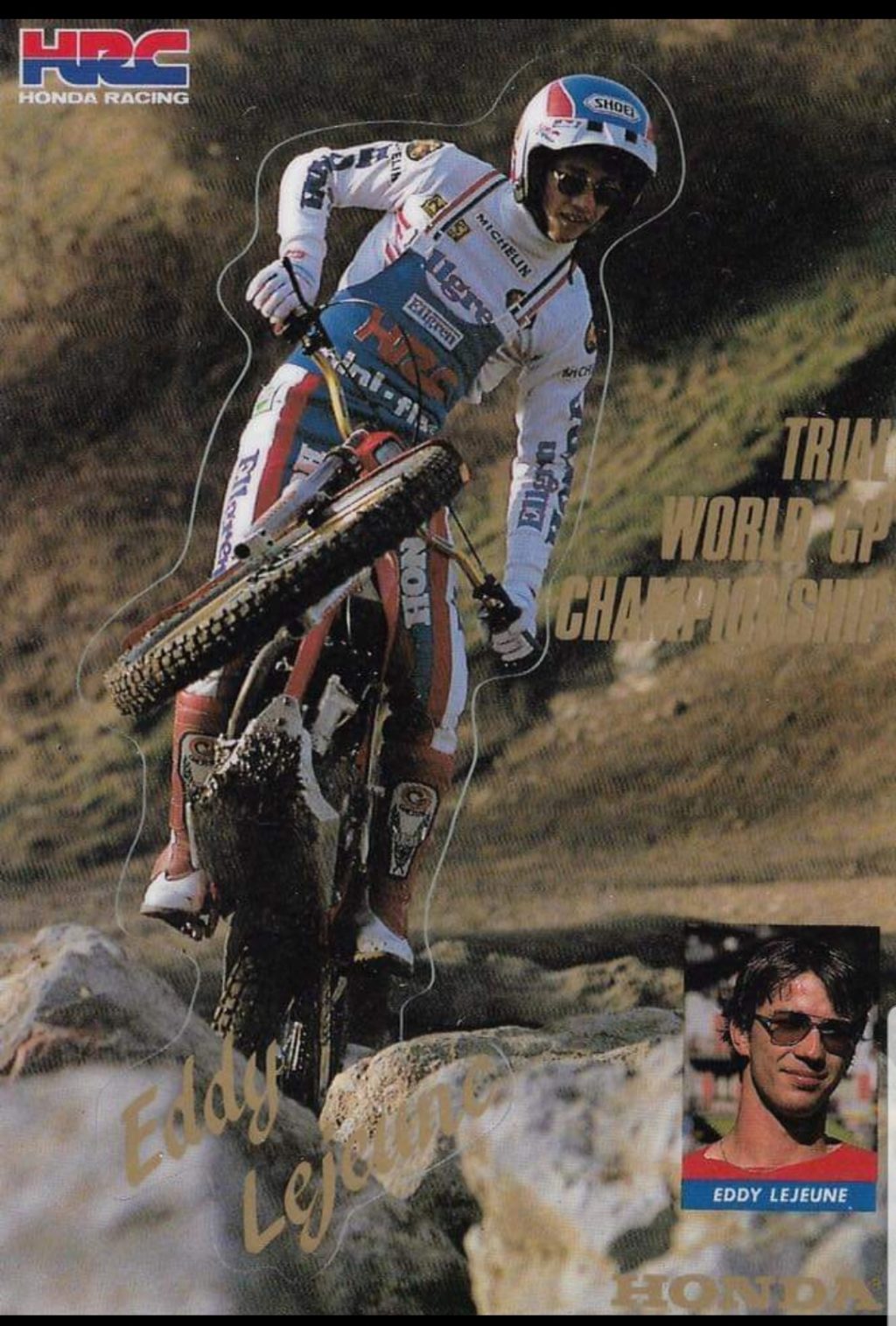 Eddy Lejeune et Honda toute une histoire du trial … Planète Trial